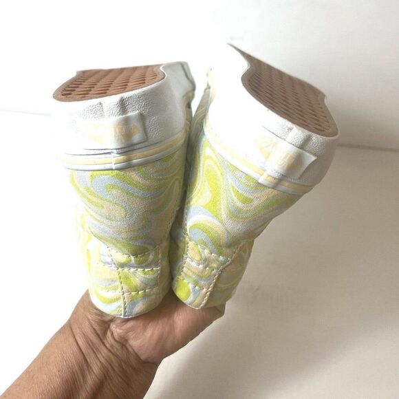 Vans SK8-Hi Sneakers Skate Casual Shoes Womens 7.5 Lace Up Mens 6 Paisley Canvas - Picture 8 of 11